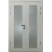 Двойная межкомнатная дверь «Modern-70-2» цвет Белый Супермат