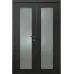 Двойная межкомнатная дверь «Modern-70-2» цвет Венге Южное