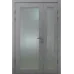 Полуторная межкомнатная дверь «Modern-70-half» цвет Бетон Кремовый
