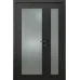 Полуторная межкомнатная дверь «Modern-70-half» цвет Антрацит