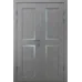 Двойная дверь «Modern-71-2» цвет Бетон Кремовый