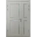 Полуторная дверь «Modern-71-half» цвет Дуб Белый