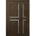 Полуторная дверь «Modern-71-half» цвет Дуб Портовый