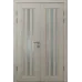 Двойная межкомнатная дверь «Modern-73-2» цвет Дуб Немо Лате