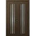 Двойная межкомнатная дверь «Modern-73-2» цвет Дуб Портовый