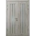 Двійні міжкімнатні двері «Modern-73-2» колір Крафт Білий
