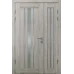 Полуторная межкомнатная дверь «Modern-73-half» цвет Крафт Белый