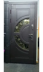 Вхідні вуличні двері «Оріон» товщина полотна 75 мм, метал полотна 1.5 мм