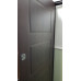 Вуличні двері «Плато», металізована емаль два контури, товщина полотна 75 мм.