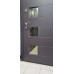 Входные уличные двери, модель «Прага» темный шоколад, 2,2 мм сталь, 90 мм. толщина полотна