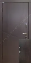 Вхідні двері «Протект» з металізованою емаллю і товщиною полотна 75 мм