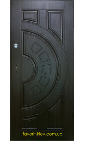 Вхідні двері «Сакура», товщина металу 1.5 мм, товщина полотна 65 мм
