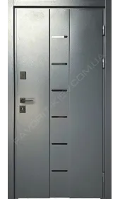 Вхідні двері модель «Самурай-С», метал-мдф