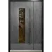 Вхідні вуличні полуторні двері модель «Сталь/МДФ», метал-мдф