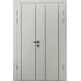 Двійні міжкімнатні двері  «Techno-20-2» колір Білий Супермат