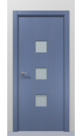 Межкомнатная дверь "Techno-23 Blue" Фаворит