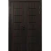 Розпашні двері «‎Techno-46» колір Горіх Морений Темний