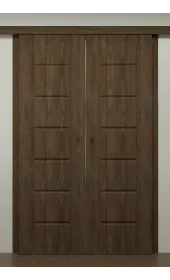Міжкімнатні подвійні розсувні двері «Techno-46-2-slider»‎ Фаворит