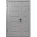 Міжкімнатні полуторні двері «Techno-46-half» колір Бетон Кремовий