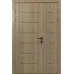 Межкомнатная полуторная дверь «Techno-46-half» цвет Дуб Сонома