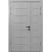Міжкімнатні полуторні двері «Techno-46-half» колір Сосна Прованс