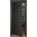 Міжкімнатні роторні двері «Techno-46-roto» колір Антрацит