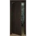 Міжкімнатні роторні двері «Techno-46-roto» колір Горіх Морений Темний