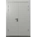 Розпашні міжкімнатні двері  «Techno-47-2» колір Білий Супермат