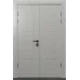 Розпашні міжкімнатні двері  «Techno-47-2» колір Дуб Білий