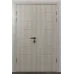 Розпашні міжкімнатні двері  «Techno-47-2» колір Дуб Немо Лате