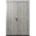 Розпашні міжкімнатні двері  «Techno-47-2» колір Крафт Білий