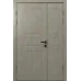 Межкомнатная полуторная дверь «Techno-49-half» цвет Дуб Пасадена