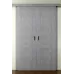 Міжкімнатні розсувні двері «Techno-55-2-slider» колір Бетон Кремовий