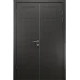 Міжкімнатні подвійні двері «Techno-66f-2» колір Венге Південне