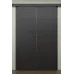 Межкомнатная двойная раздвижная дверь «Techno-66f-2-slider» цвет Антрацит