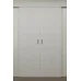 Міжкімнатні подвійні розсувні двері «Techno-66f-2-slider» колір Дуб Білий