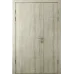 Межкомнатная полуторная дверь «Techno-66f-half» цвет Дуб Пасадена