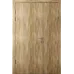 Міжкімнатні полуторні двері «Techno-66f-half» колір Дуб Бурштиновий