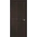 Міжкімнатні двері «Techno-67f» колір Горіх Морений Темний