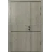 Міжкімнатні полуторні двері «Techno-67f-half» колір Дуб Пасадена
