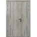 Міжкімнатні полуторні двері «Techno-68-2f-half» колір Крафт Білий