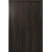 Міжкімнатні полуторні двері «Techno-68-2f-half» колір Горіх Морений Темний