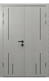 Двійні міжкімнатні двері "Techno-68f-2" Фаворит