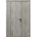 Міжкімнатні полуторні двері «Techno-68f-half» колір Крафт Білий