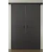 Межкомнатная двойная раздвижная дверь «Techno-69-2-slider» цвет Антрацит