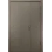 Міжкімнатні полуторні двері «Techno-69-half» колір Какао Супермат