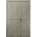 Міжкімнатні полуторні двері «Techno-69-half» колір Дуб Пасадена