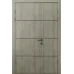 Міжкімнатні полуторні двері «Techno-70-half» колір Дуб Пасадена