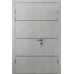 Міжкімнатні полуторні двері «Techno-70-half» колір Сосна Прованс