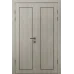 Межкомнатная двойная дверь «Techno-71-2» цвет Дуб Немо Лате
